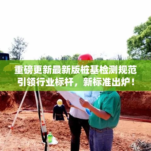 重磅更新最新版樁基檢測(cè)規(guī)范引領(lǐng)行業(yè)標(biāo)桿，新標(biāo)準(zhǔn)出爐！