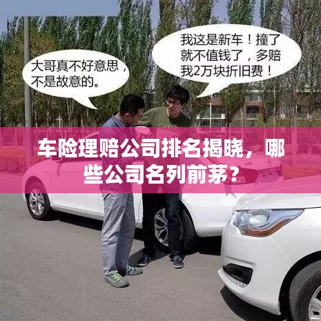 車險理賠公司排名揭曉，哪些公司名列前茅？