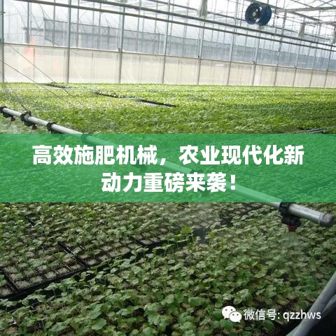 高效施肥機械，農(nóng)業(yè)現(xiàn)代化新動力重磅來襲！