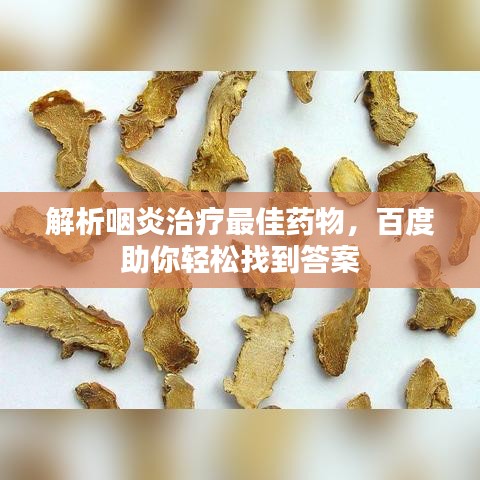 解析咽炎治療最佳藥物，百度助你輕松找到答案